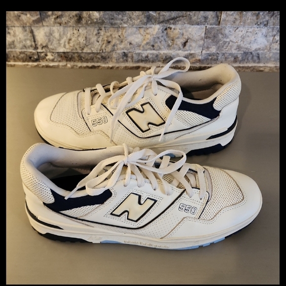 New Balance Rich Paul 550Men's White and Dark Blue Sneakers